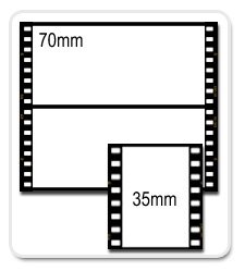 Diferença entre um filme em 35mm e um filme em 70 mm