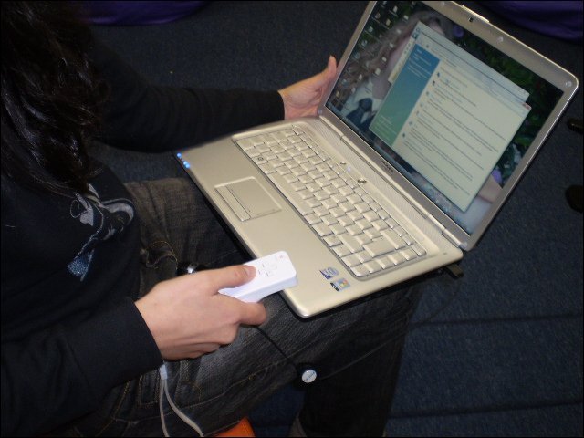 Controlando menus no Windows com o WiiMote.