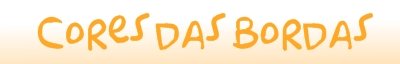 Cores das bordas