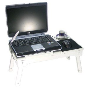 Mesa para notebook com 4 portas USB