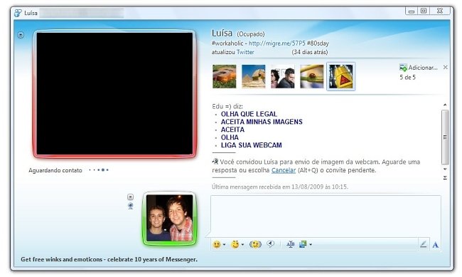 Etiqueta no MSN