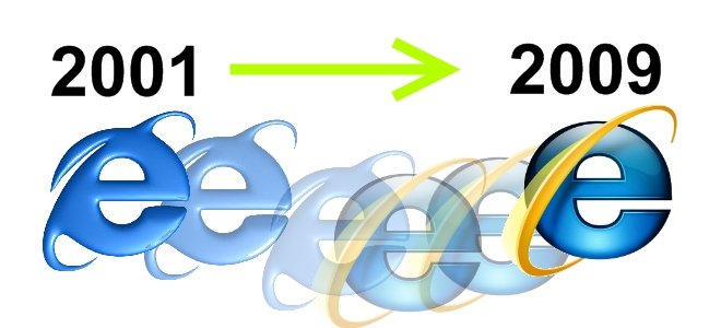 Já existem versões mais recentes e boas do Internet Explorer!