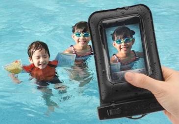 Capa impermeável para iPod e iPhone