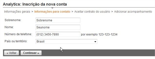 Preencha seus dados pessoas para identificação.