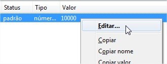 Selecione a opção Editar.