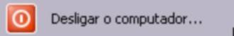 Desligue o computador corretamente