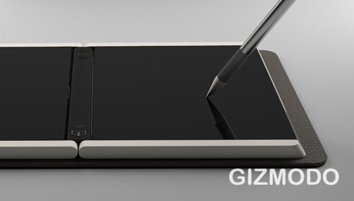 O Courier possui tela multi-touch e, se você quiser, a stylus!