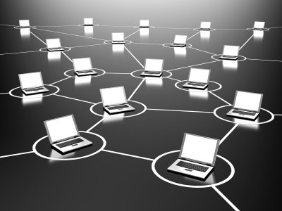 Rede ad hoc - conexão direta entre os computadores