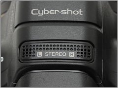 Sony Cyber-shot DSC-HX1 - Microfone