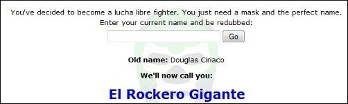 Nome de lutador mexicano (clique para acessar)