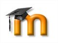 Logo do Moodle, o sistema para ensino presencial e a distância