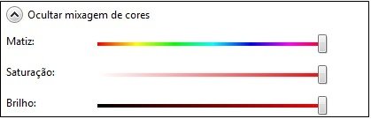 Mixagem de cores