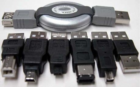 Um kit USB para diversas finalidades.