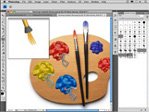 Interface dos pincéis no Photoshop CS 5