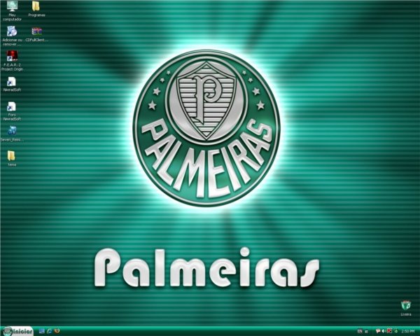 Tema do Palmeiras para Windows XP (clique para acessar)
