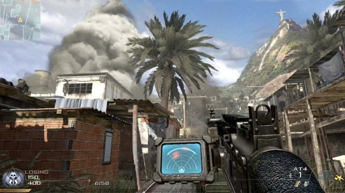 Rio de Janeiro retratado em Modern Warfare 2