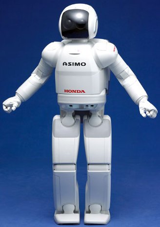 O robô Asimo foi batizado em homenagem a Isaac Asimov