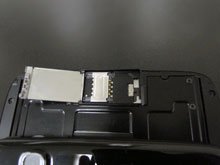 Entrada para chip muito prática