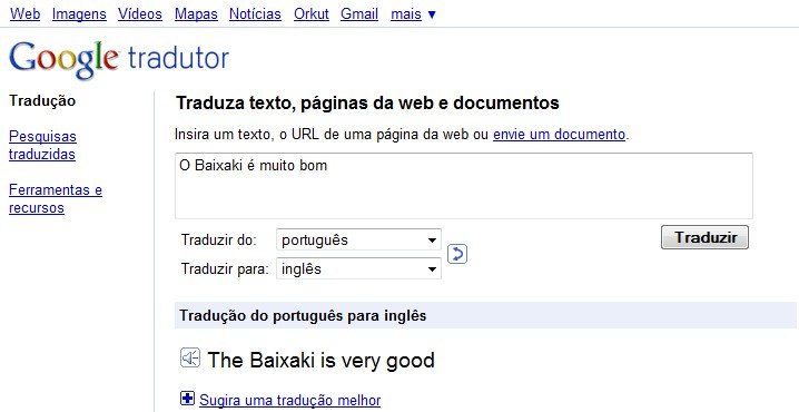 Novo Google Translate