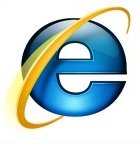 A tradicional logo do Internet Explorer