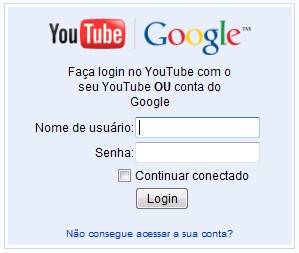 Conecte-se com a senha do Google 