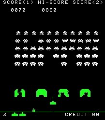 O Space Invaders, que faz sucesso até hoje.