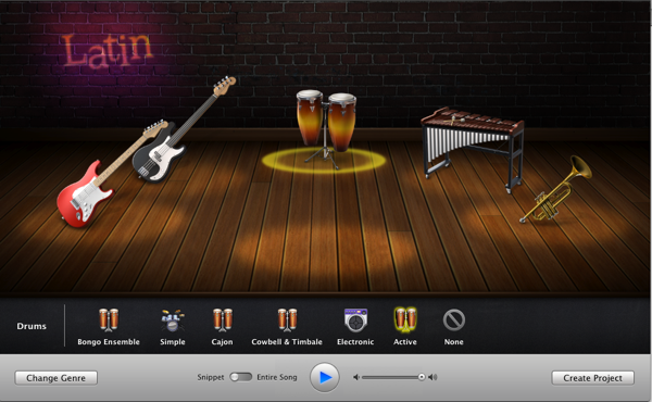 Crie as músicas que quiser com o GarageBand!