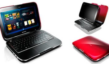 Tablet e Netbook combinados no IdeaPad U1 Hybrid Notebook