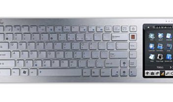 Asus EeeKeyboard PC, um teclado com tela multitouch