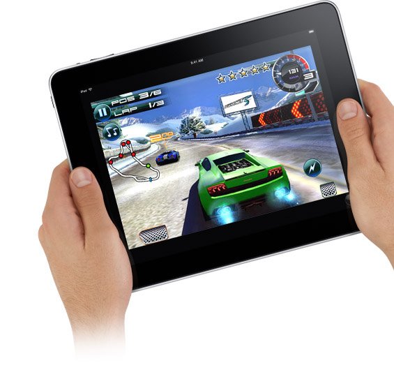 Games terão destaque no iPad