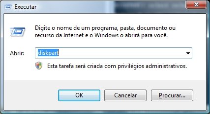 Abra a janela Executar do Windows.