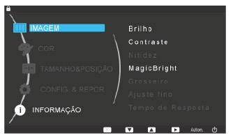 Menu de opções.