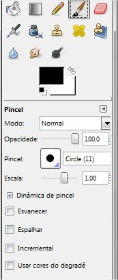 A configuração de  pincéis é muito importante para qualquer editor de imagem!