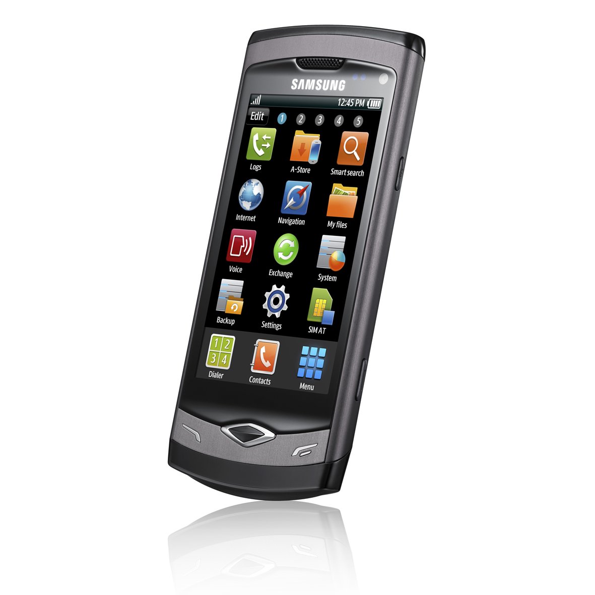 Celular da Samsung tem tela AMOLED capacitiva e Bluetooth 3.0