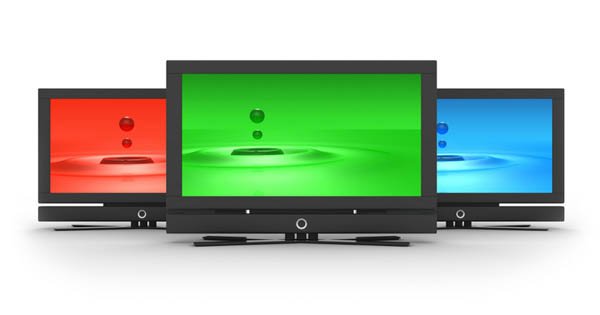 As três cores dos televisores ganham uma quarta cor com a tecnologia Quad-Pixel.