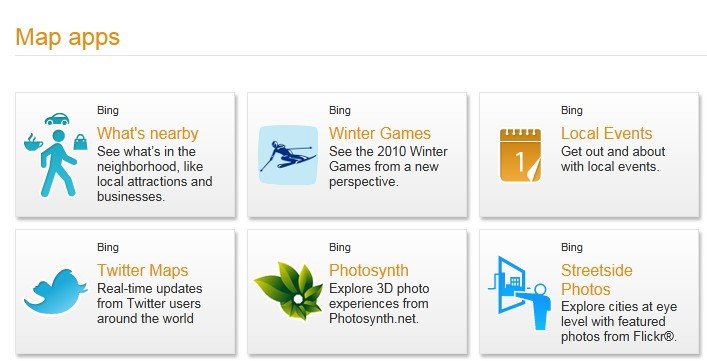 Opções de aplicativos para dar mais gás ao Bing