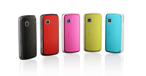 Nokia5230 e suas  cores