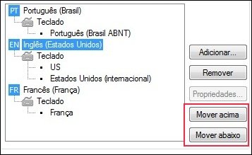 Movendo na lista