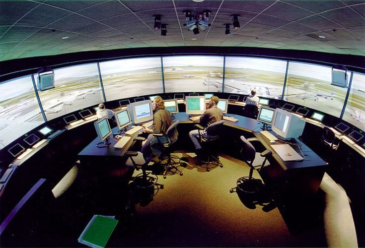 Aeroporto virtual de alta tecnologia da Nasa, para testar novas tecnologias relacionadas à aviação.