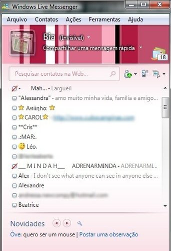 Ei, todo mundo está offline? 