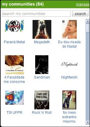 Comunidades no Orkut