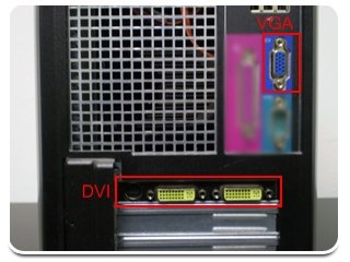 Saídas DVI - VGA no PC