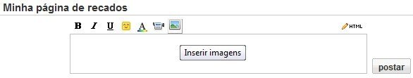 Inserir imagens