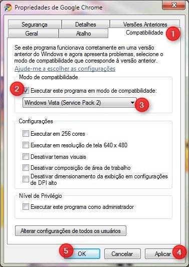 Realize as mudanças para alterar seu Chrome!