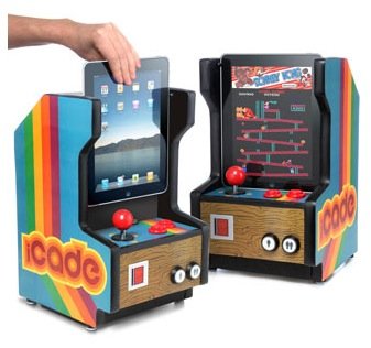 iCade, eu iPad é um  video game arcade!