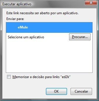 Executar aplicativo para inserir automaticamente no Emule