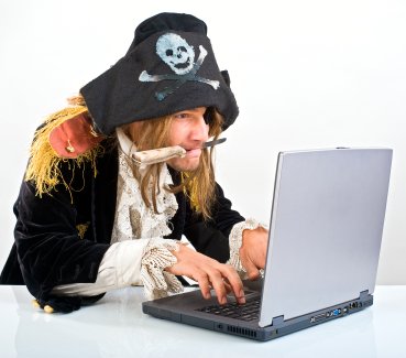 Piratas da internet  estão de olho!