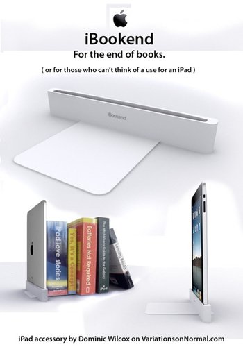 iBookEnd, uma brincadeira