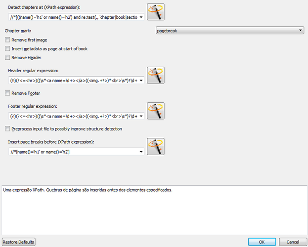 Structure detection