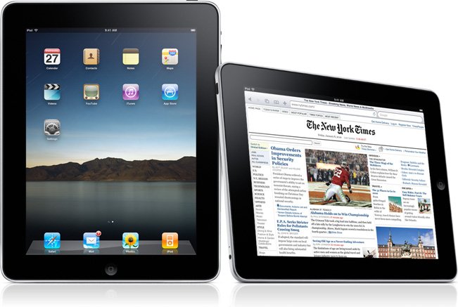 iPad no exterior!